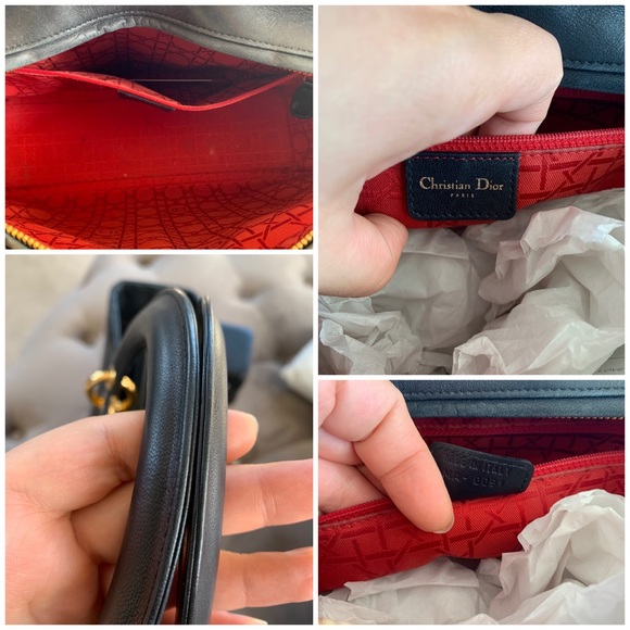 🚫⛔️SOLD⛔️🚫CHRISTIAN DIOR Cannage Large Lady Dior - Picture 3 of 8
